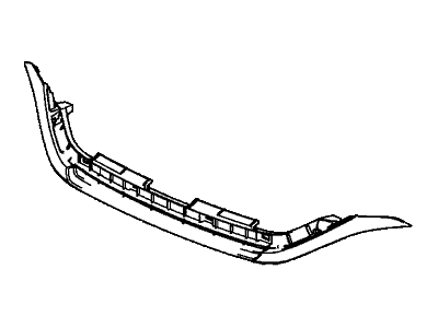 Honda 71127-T0A-003 Garnish, FR. Grille (Lower)