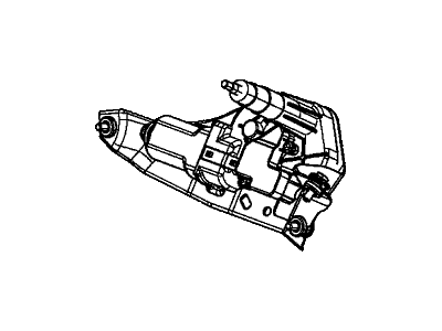 Honda 76710-T0A-003 Motor Complete Wiper