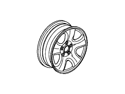 Honda 42700-T0A-A01 Disk, Wheel (16X6 1/2J) (Tpms) (Chuo)