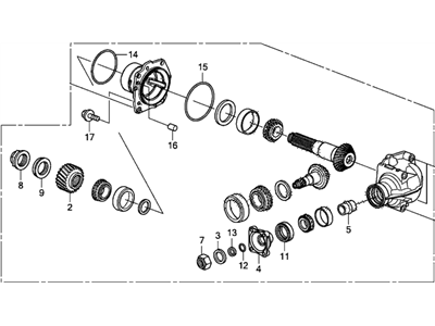 Honda CR-V Transfer Case - 29000-5LJ-010