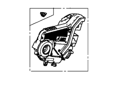 Honda 72610-T0A-H01 Latch Assembly, R Door