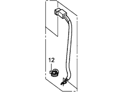 Honda 32600-T1W-A00 Cable Assembly, Earth