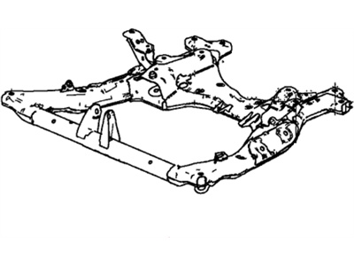 Honda 50200-T0A-A02 Subframe Complete, Front