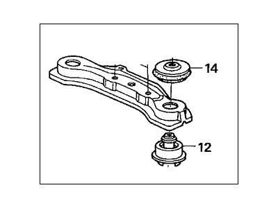 Honda 50710-S9A-A01 Mounting Assy. A, RR. Differential