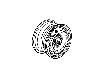 Honda 42700-S9A-901 Disk, Wheel (16X6 1/2Jj) (Ring Techs)