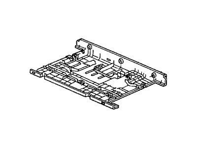 Honda 82192-S9A-003ZC Cover, R. RR. Seat Main (Lower) *YR239L* (KI IVORY)