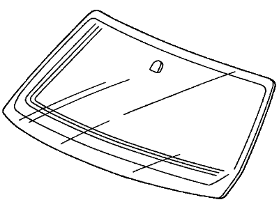 Honda 73111-S9A-A10 Glass Set, Front Windshield (Green) (Asahi)