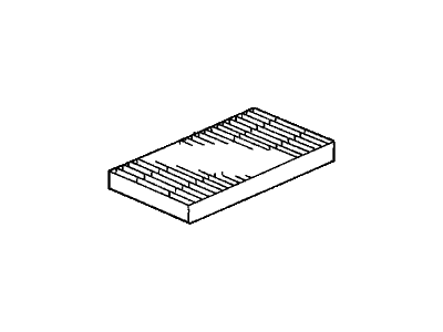 Honda 80292-S5A-003 Element, Filter