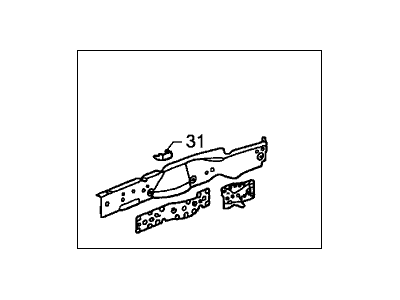 Honda 04610-S9A-A01ZZ Plate Set, R. FR. Side