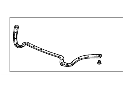 Honda 74146-SCA-E01 Rubber, Hood Seal