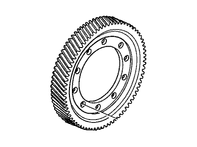 Honda 41233-RFK-000 Gear, Final Driven