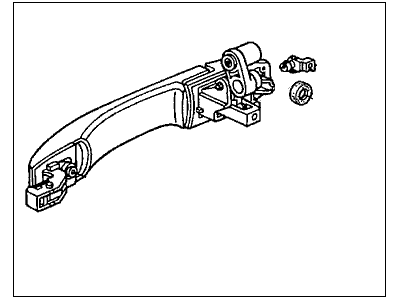 2006 Honda CR-V Door Handle - 72640-S9A-J01YN