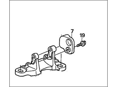 Honda 50825-S9A-N00 Bracket Assy., Transmission Mounting (MT)