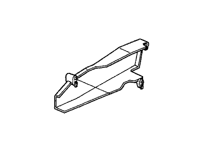 Honda 72679-S9A-A00 Protector, L. RR. Door Rod