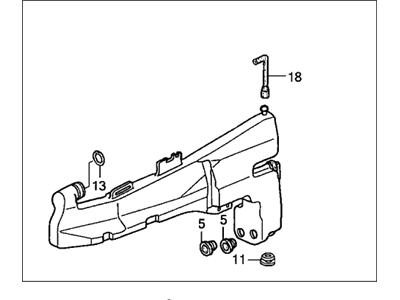 Honda 76840-S9A-003 Tank Set, Washer