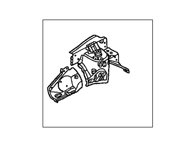 Honda 60650-S9A-A01ZZ Housing, R. FR. Shock Absorber