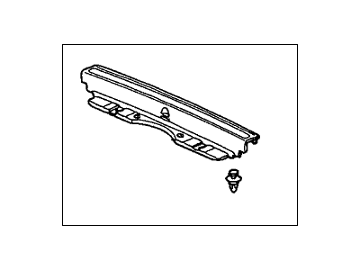 Honda 84640-S9A-003ZD Lining Assy., RR. Panel *YR239L* (KI IVORY)