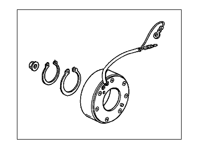 Honda 38924-PND-006 Coil Set, Solenoid