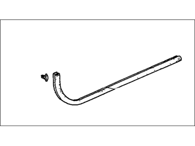 2004 Honda CR-V Door Seal - 72326-S9A-003