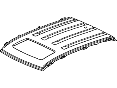 62100-SCA-A30ZZ Honda Roof Panel (Sunroof) Illustration 1 of 1
