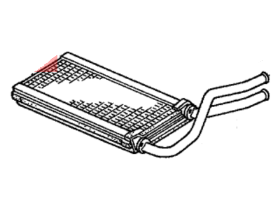 Honda 79110-S5D-A02 Core Sub-Assembly, Heater