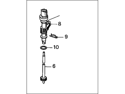 Honda 78410-S5A-901 Sensor Assembly, Speed