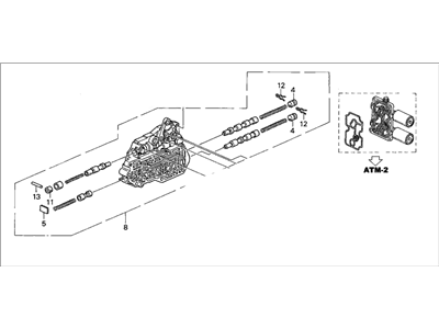 Honda 27700-PLX-305 Body Kit, Secondary