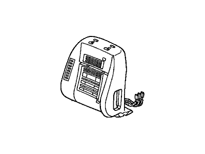 Honda 81122-S5A-J51 Pad Assy., R. FR. Seat-Back (With OPDS Sensor)