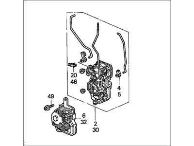 Honda 72150-S5A-A11