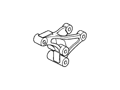 2003 Honda Civic Engine Mount - 50827-S5A-A80