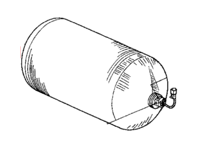 Honda 17500-S5W-A02 Tank Assembly, Cng