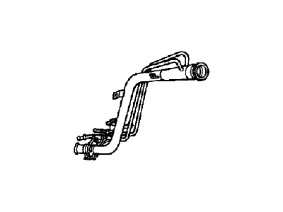 Honda 17660-S5A-A31 Pipe, Fuel Filler