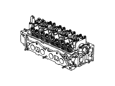 2003 Honda Civic Cylinder Head - 10003-PLM-A00