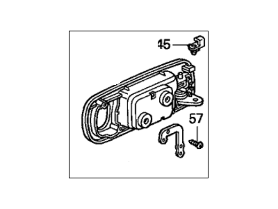 Honda 72161-S5A-A01ZA