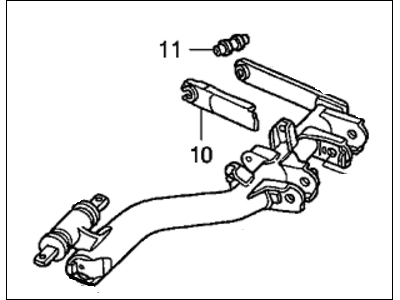 Honda 52370-S5A-A51 Arm, Right Rear Trailing