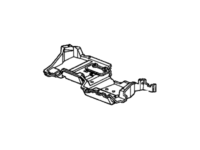 Honda 17733-S5W-A00 Cover, Floor (Lower)