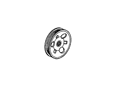 Honda 56483-PLA-A01 Pulley, Power Steering Pump