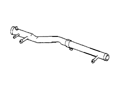 Honda 19505-PC6-000 Pipe, Connecting