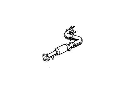 1987 Honda Prelude Exhaust Pipe - 18220-SF0-673