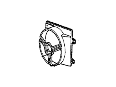 Honda Prelude Fan Shroud - 19015-PJ6-661