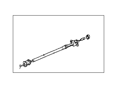 Honda 54315-SF0-984 Wire, Control (Kokoku)