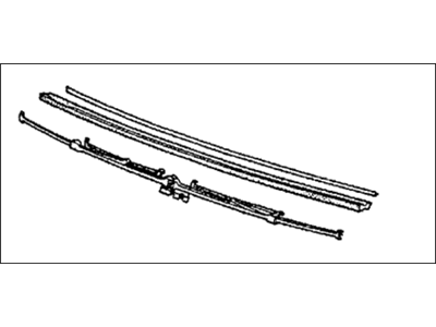 Honda 38480-SB0-673 Blade, Windshield Wiper (Passenger Side)