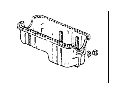 Honda 11200-PC6-010 Pan, Oil