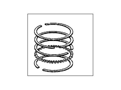 Honda Prelude Piston Rings - 13011-PC6-004