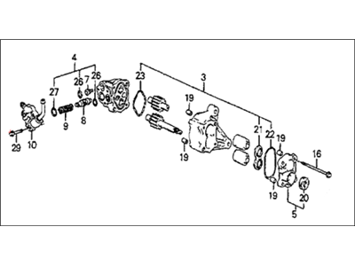 Honda 56110-PC6-000