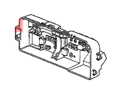 1987 Honda Prelude Instrument Cluster - 37110-SB0-013