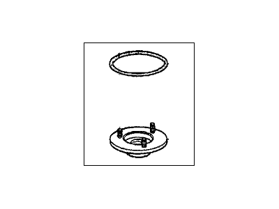 Honda 51675-SB0-003 Base, Front Fork Mounting (Tokiko)