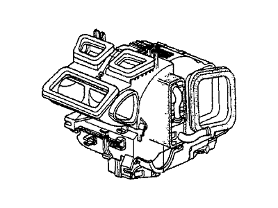 1986 Honda Prelude Heater Core - 39245-SB0-671