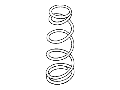 1986 Honda Prelude Coil Springs - 52441-SB0-003