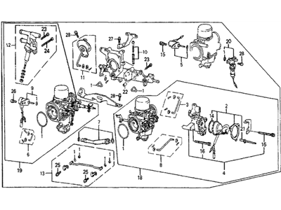 Honda 16100-PC7-435